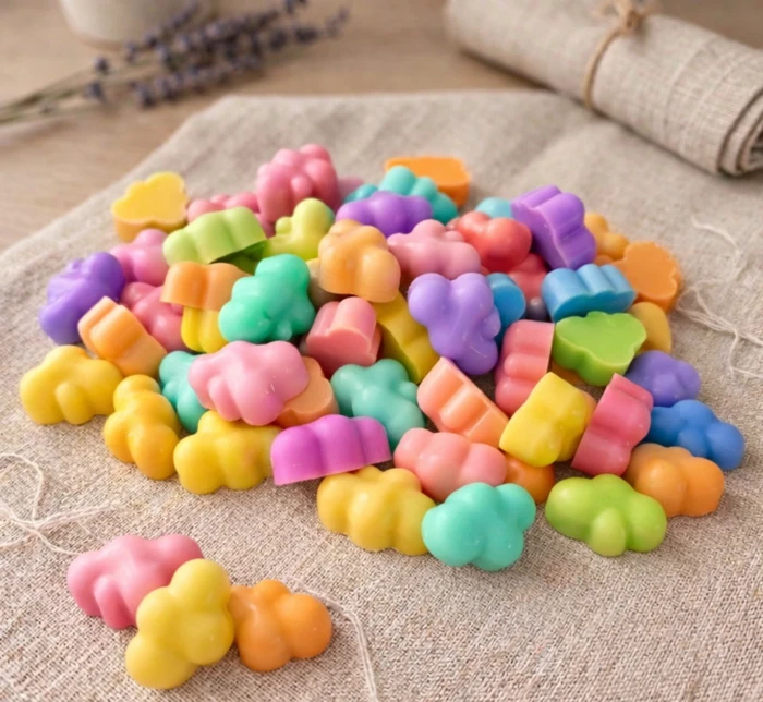 Μικρά σύννεφα Waxmelts σόγιας Φωτογραφία 